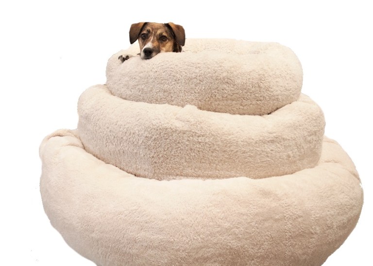 Dogs in the City Donut Kuschelnest und Hundekörbchen