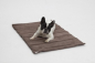 Preview: Dogs in the City Hundedecke Travel Mat Hundematte Reisedecke Madison mauve Beere