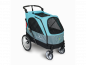 Preview: PETSTRO HUNDEBUGGY SILVERWING GRÖSSE XL BIS 55 KG - TÜRKIS