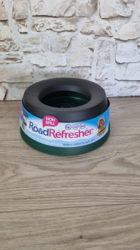 Road Refresher 1,4 Liter Wassernapf grün- für größere Hunde