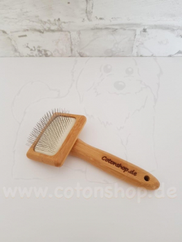 Cotonshop Bambus Slicker Brush S - weiches Kissen 1,3