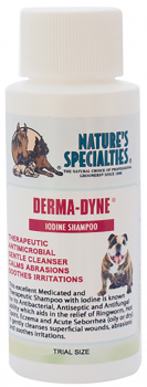 Nature´s Specialties - DERMA-DYNE SHAMPOO FÜR HUNDE UND KATZEN 59ml - Testgröße