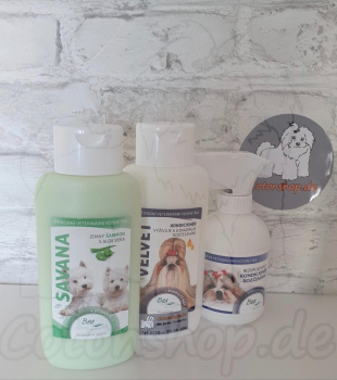 BEA natur Spar Set - Savana Shampoo 310ml, Velvet Conditioner 310ml und Rubin Kämmhilfe 250ml. Wert 38,85