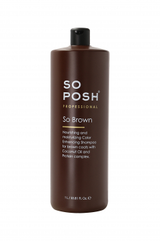 SO POSH So Brown Shampoo 1000ml