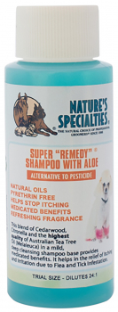 Nature´s Specialties  SUPER "REMEDY" SHAMPOO FÜR HUNDE & KATZEN - Testgröße