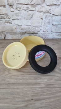 Road Refresher Wassernapf creme 0,6 Liter - für kleine Hunde