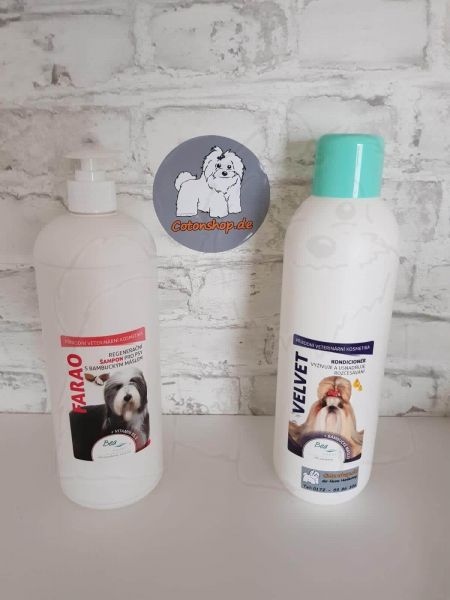 BEA natur Spar Set Farao Shampoo mit Shea Butter 1000ml und BEA natur Velvet Conditioner mit Shea Butter 1000ml