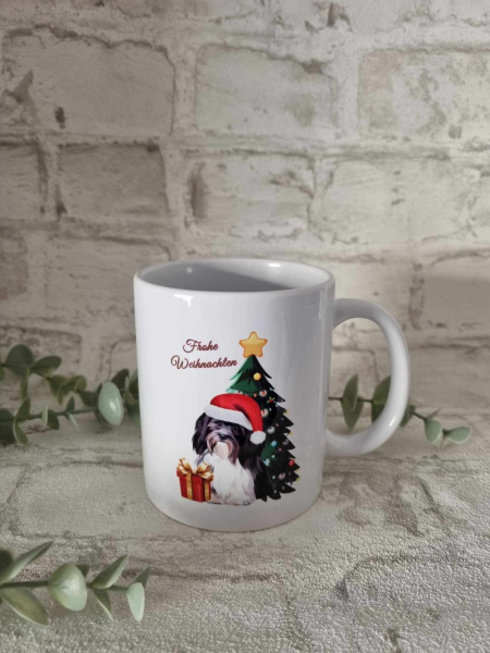 Weihnachtsbecher  schwarz/weiß - nur solange der Vorrat reicht