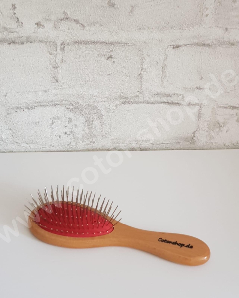 Cotonshop Bürste fein, klein -  Einzelstück