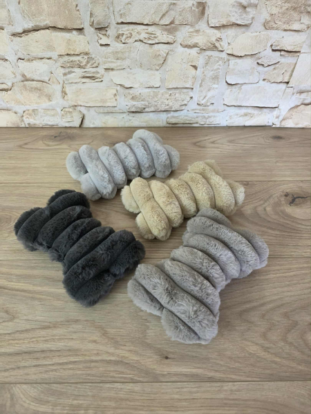 Wellnessknochen aus Luxuscord klein - Farbe nach Verfügbarkeit