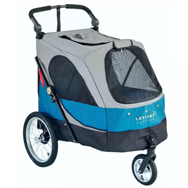 PETSTRO HUNDEBUGGY SKYLINE GRÖSSE L BIS 45 KG - PETROl